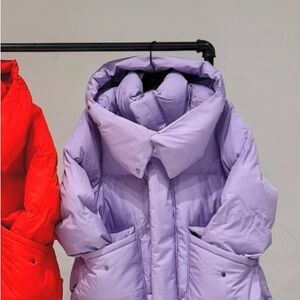 Half days wheeler Purple Puffer Jacket